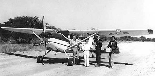The first plane Flying Mission used for ministry
